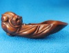 Japanese Wood/Bone Tea Scoop Netsuke