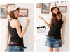 hot sale! fashion vest ladies vest  sleeve T-shirt