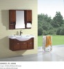 Oak bath vanity cabinet