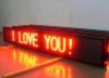 Red 7*60dots led display