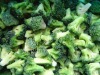 Organic frozen vegetable, broccoli florets