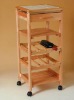 2012 hot sale 12 bottle wine rack in wood cabinet