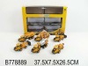 Die-cast construction car (6pcs)