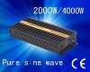 CE &ROHS approved ,dc 12v to ac 100v 2000w pure sine wave inverter with 20A charger