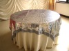 sequin embroidered table cloth