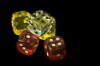 colored dice