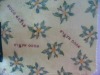 POLYSTER/VISCOSE YELLOW FLOWER PRINTING TR29014